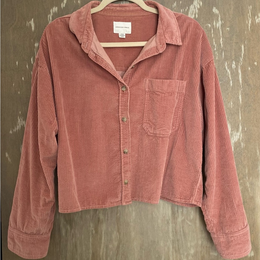 Rose Corduroy Jacket